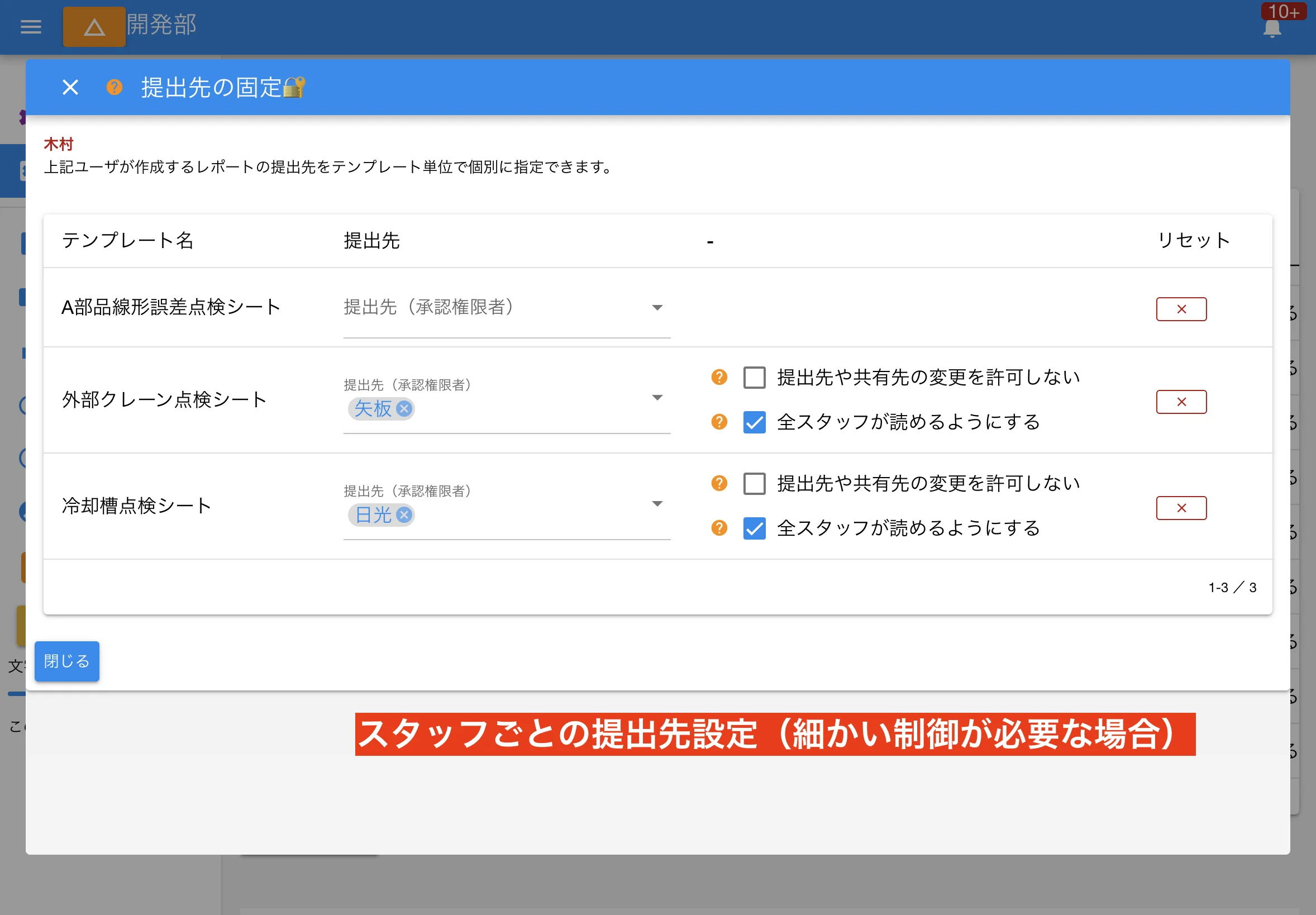 【誰が】【どのテンプレートを使ったとき】【誰に出すのか】を決めよう